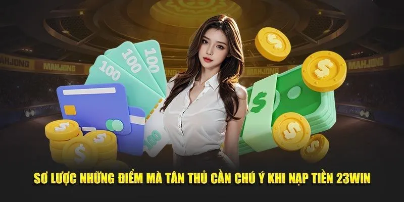 Lưu ý khi nạp tiền 23win để thành công